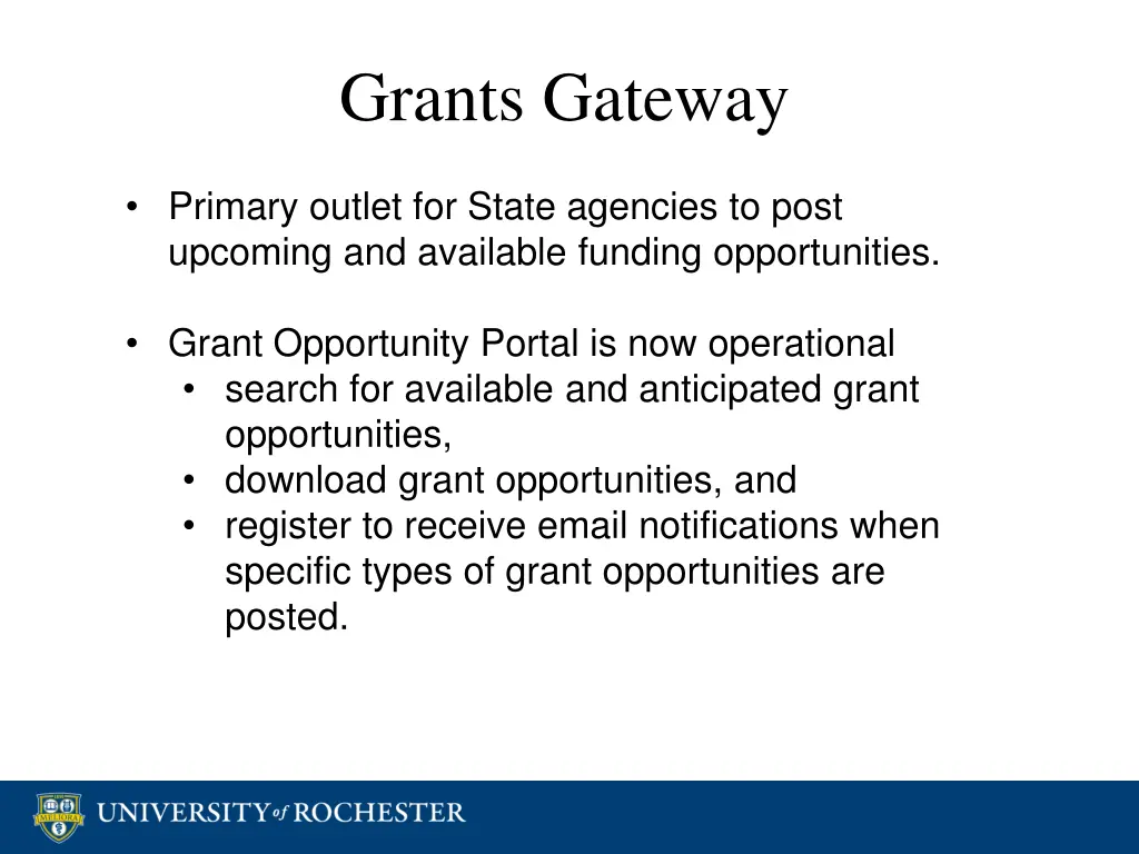 grants gateway