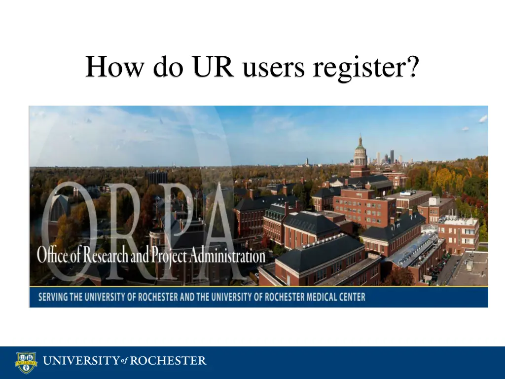 how do ur users register
