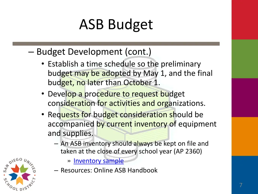 asb budget 1