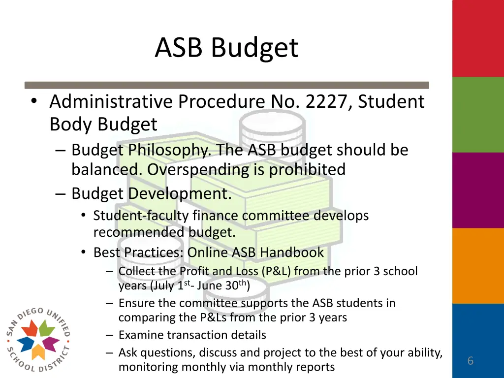 asb budget