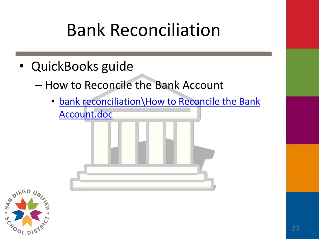 bank reconciliation 1