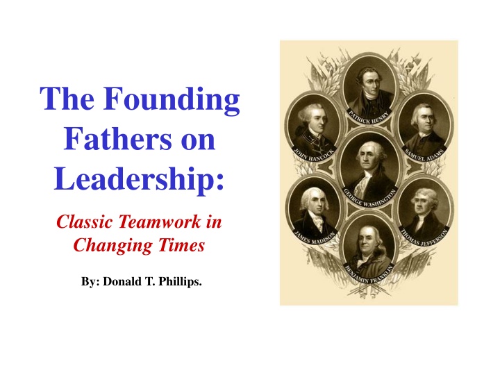 the founding fathers on leadership
