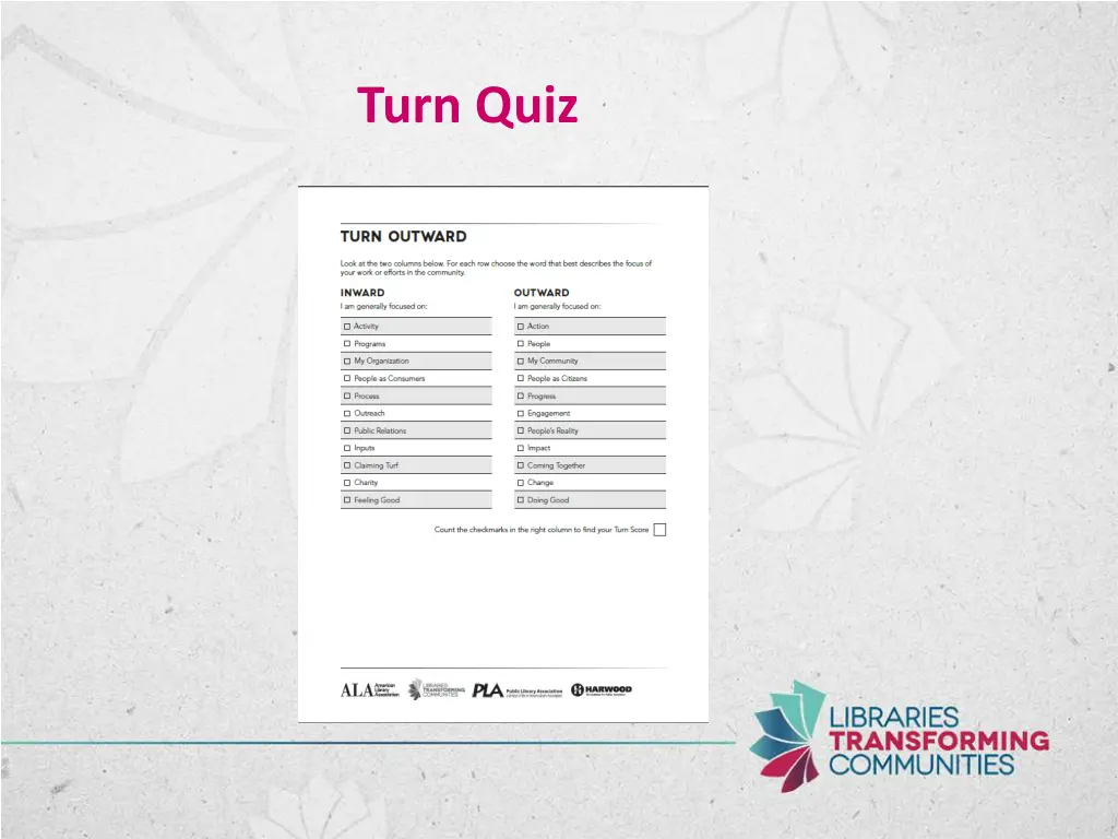 turn quiz