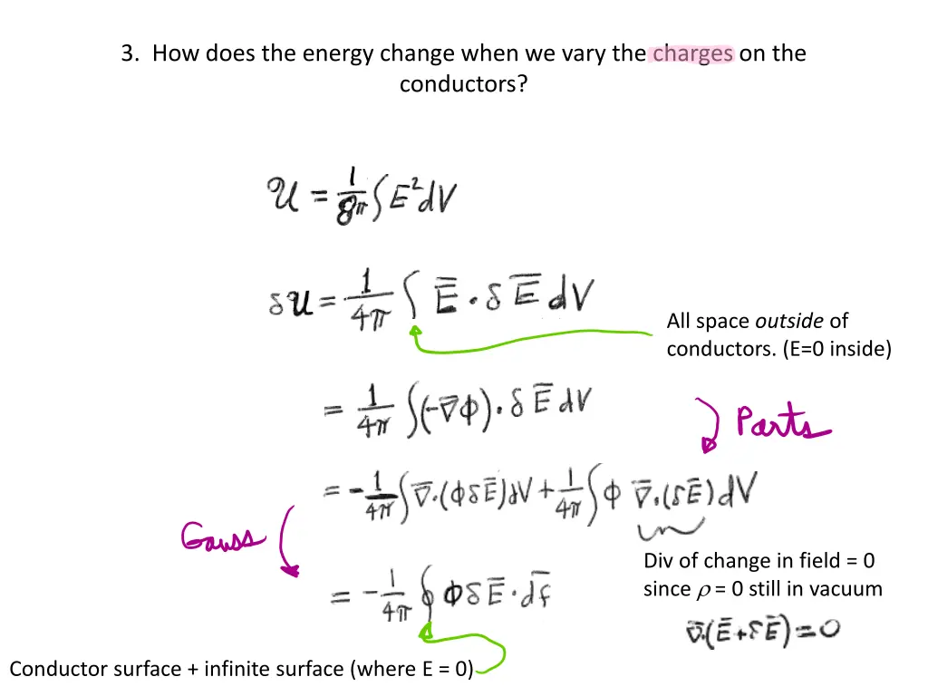 3 how does the energy change when we vary
