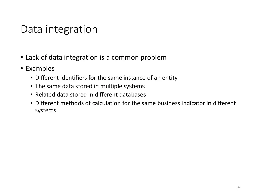 data integration