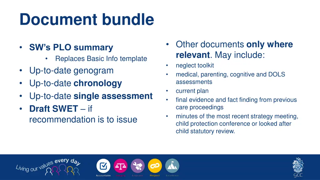 document bundle