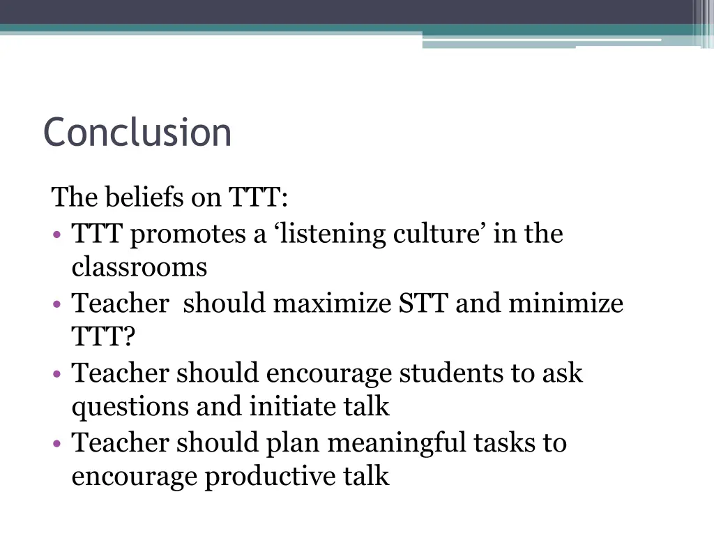 conclusion