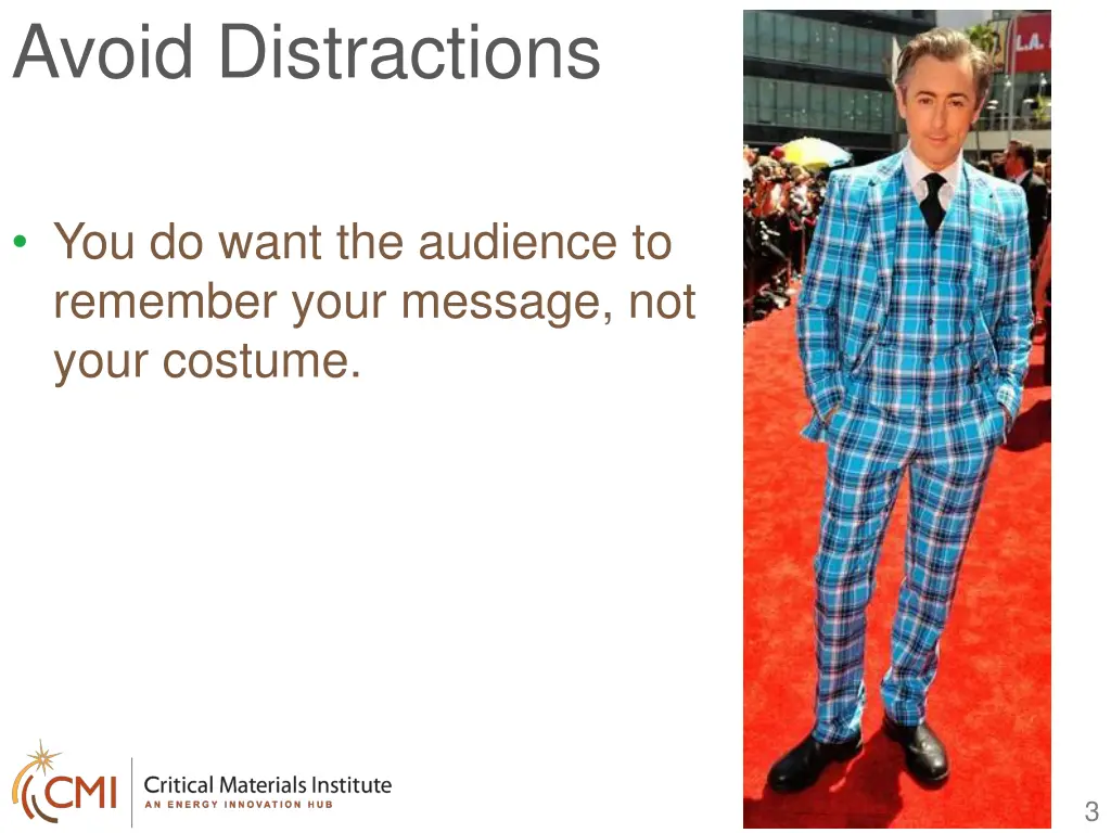 avoid distractions