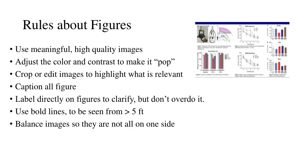 rules about figures