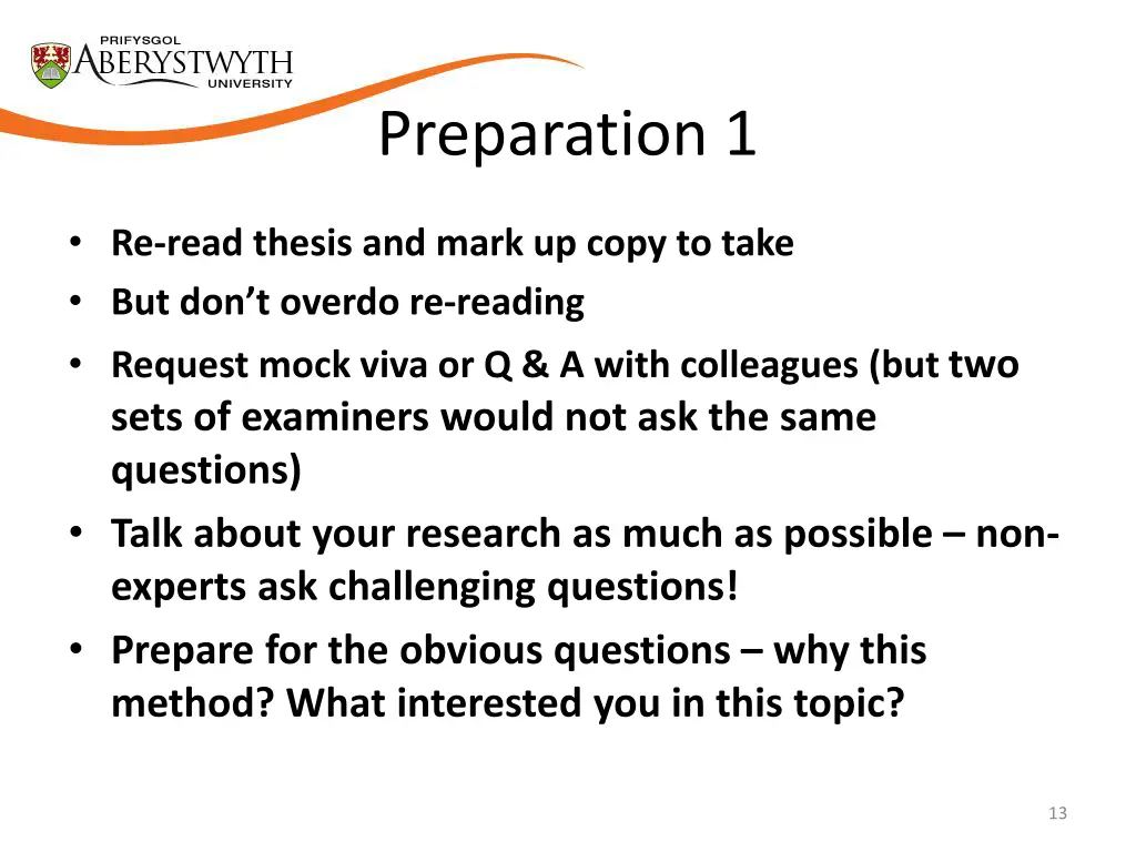 preparation 1