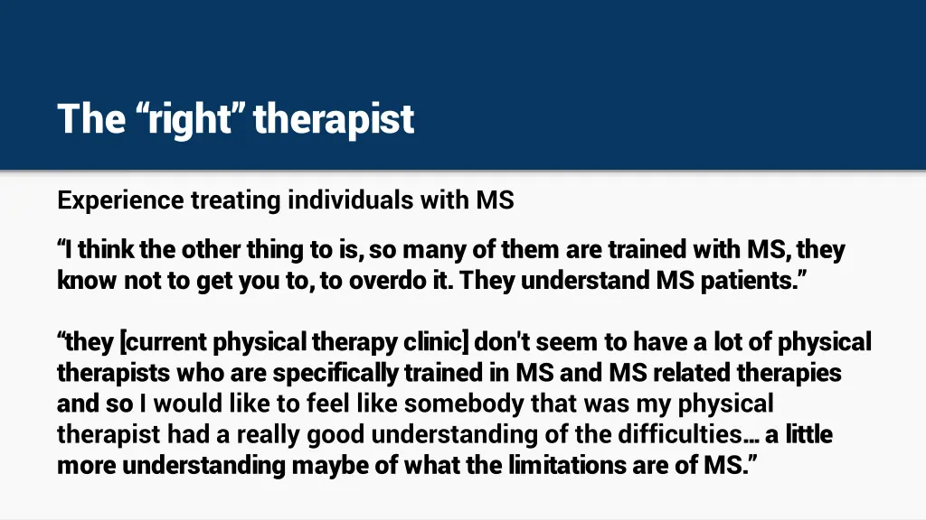 the right therapist 1