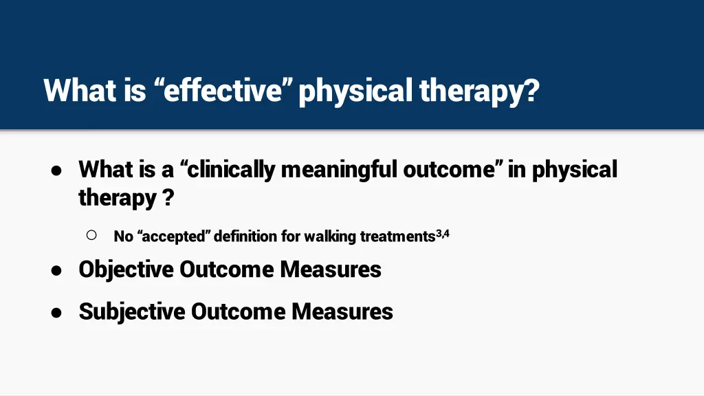 what is effective physical therapy