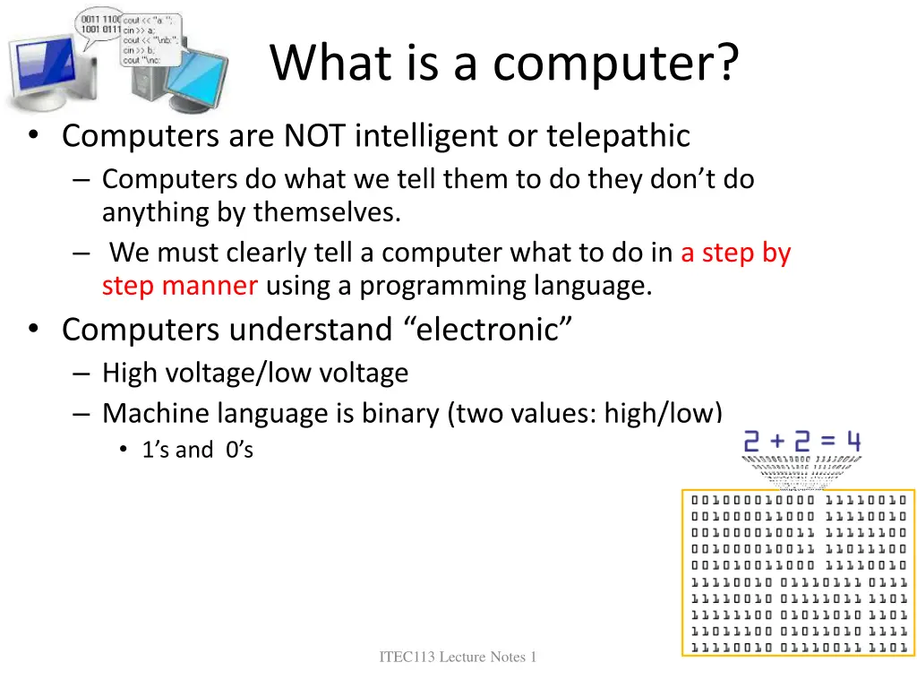 what is a computer 1