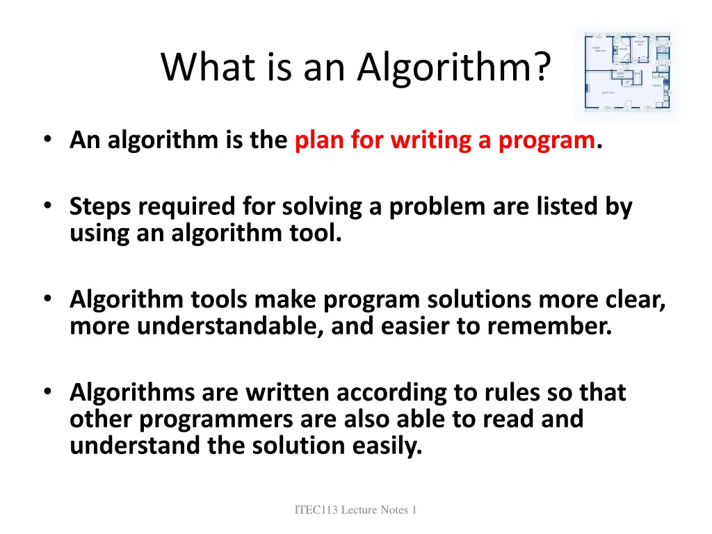 what is an algorithm