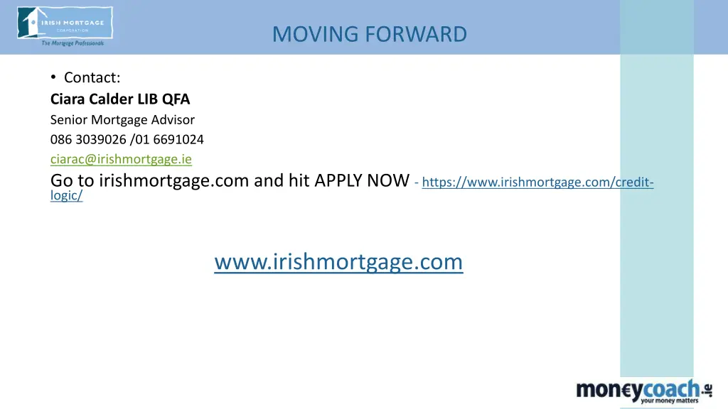 moving forward