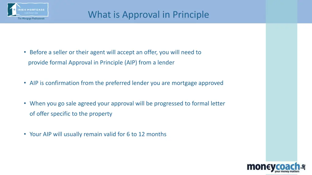 what is approval in principle
