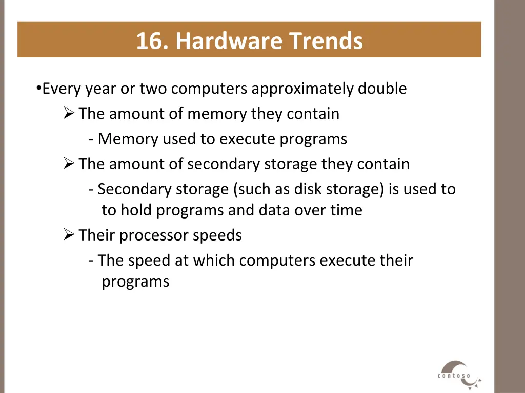 16 hardware trends