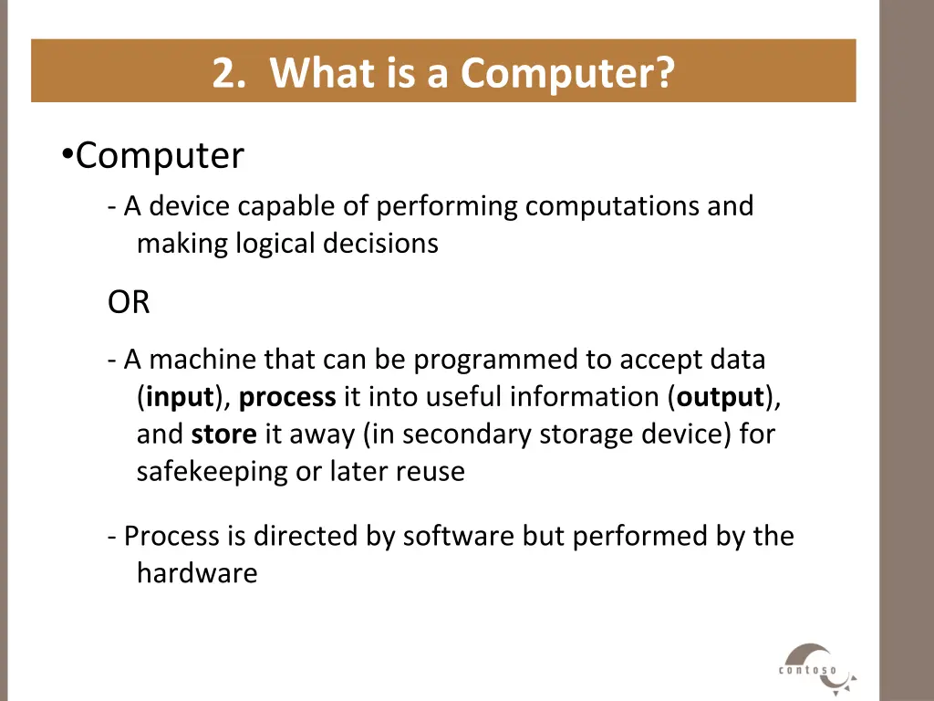 2 what is a computer