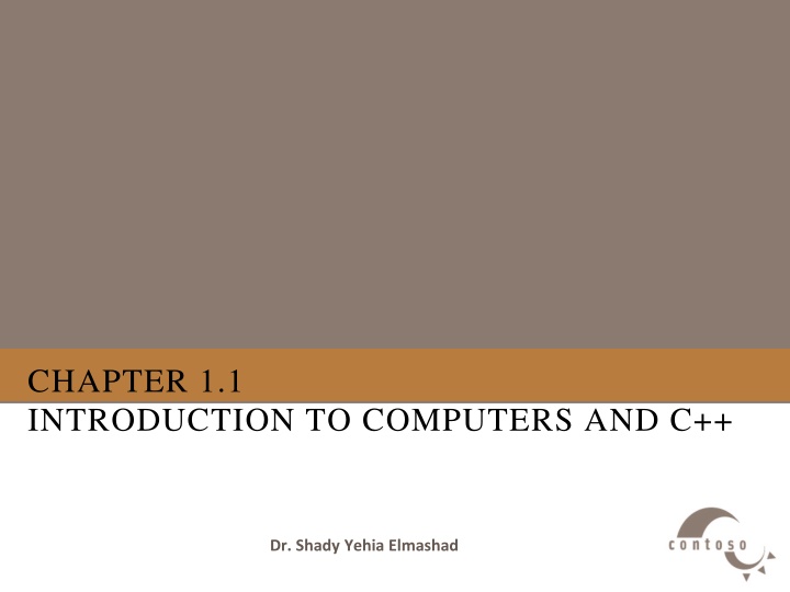chapter 1 1 introduction to computers and c
