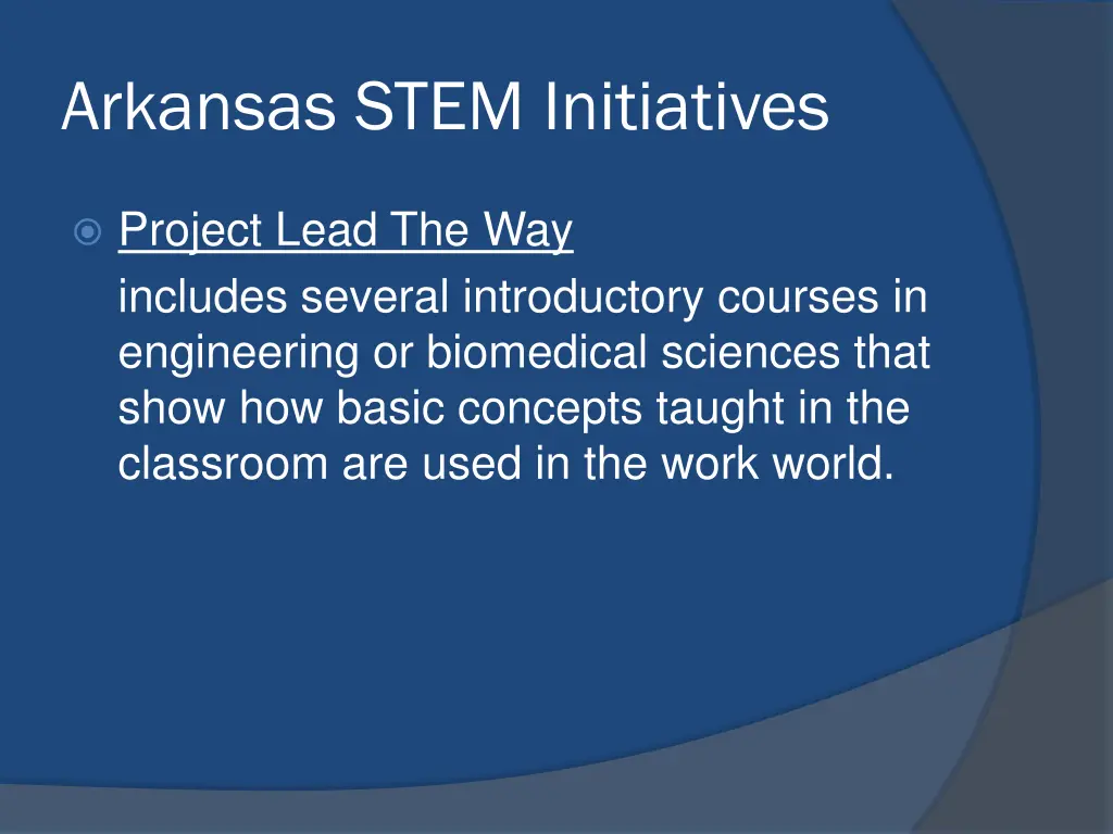 arkansas stem initiatives 1
