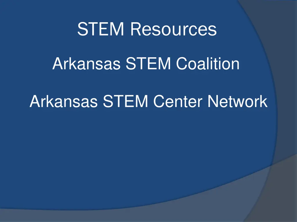 stem resources