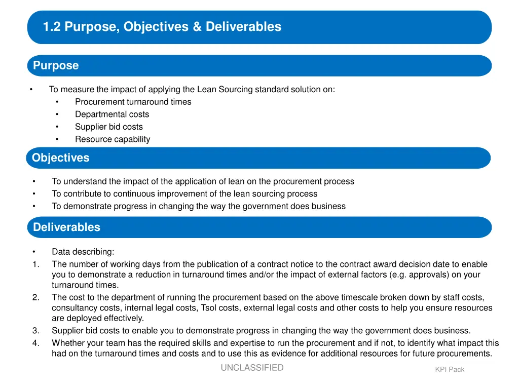 1 2 purpose objectives deliverables