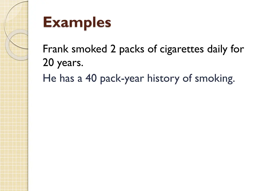 examples 1