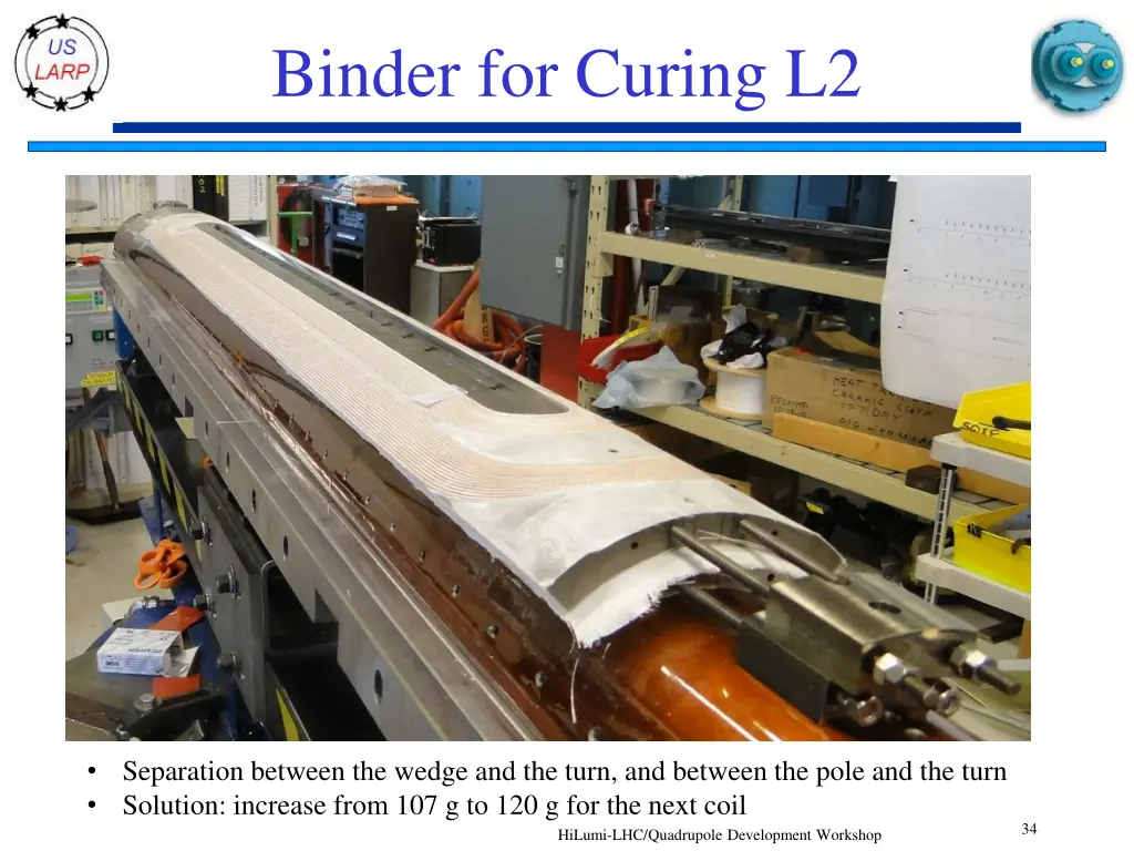 binder for curing l2