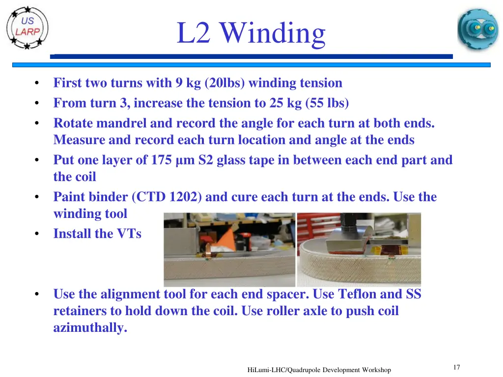l2 winding
