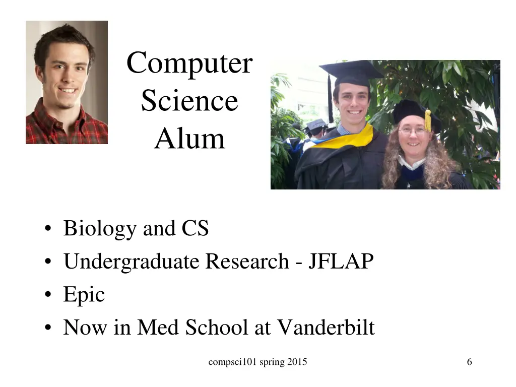computer science alum