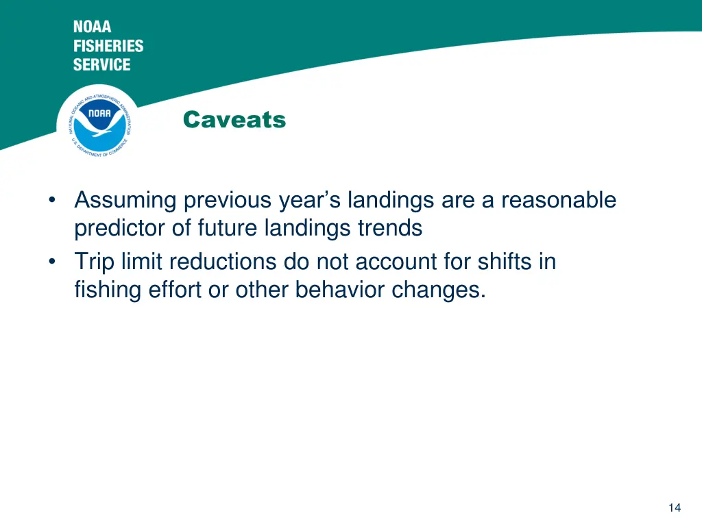 caveats