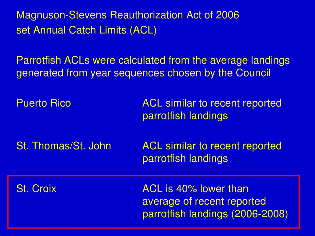magnuson stevens reauthorization act of 2006
