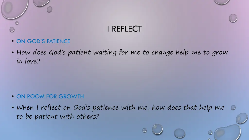 i reflect