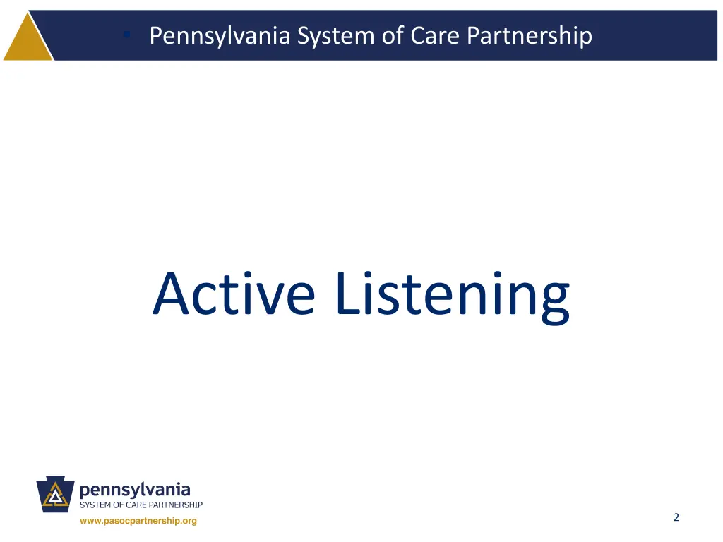 pennsylvania system of care partnership 1