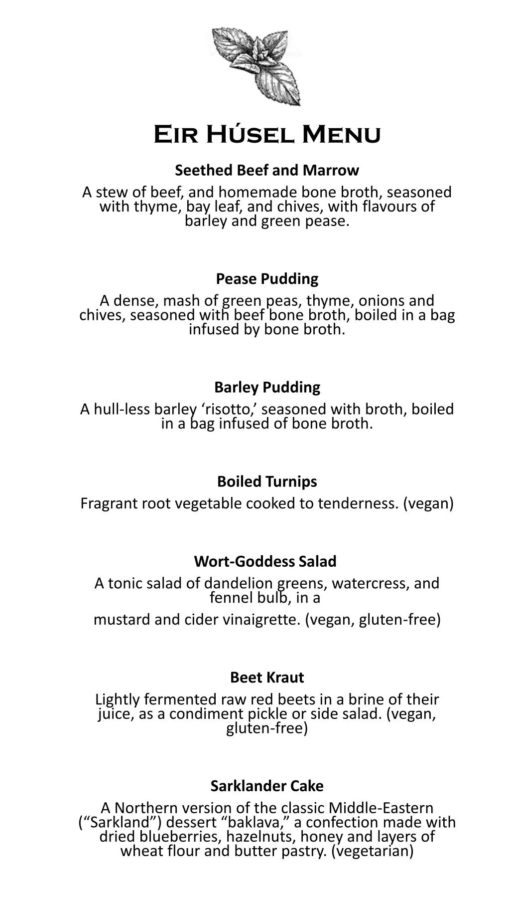 eir h sel menu 1