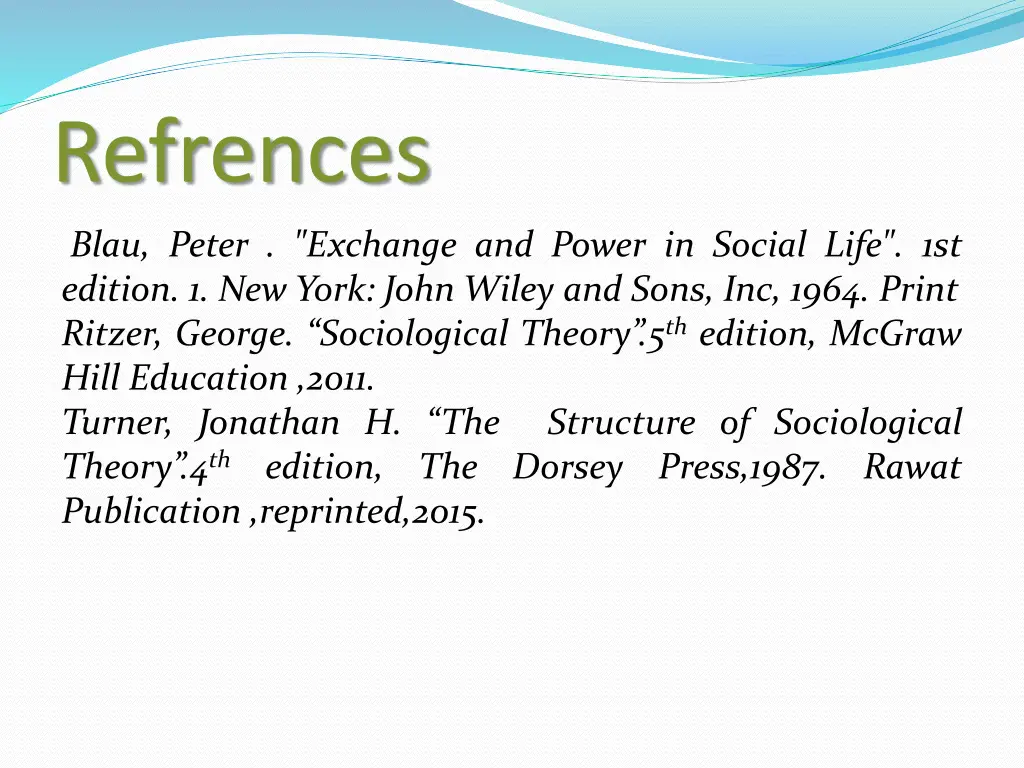 refrences
