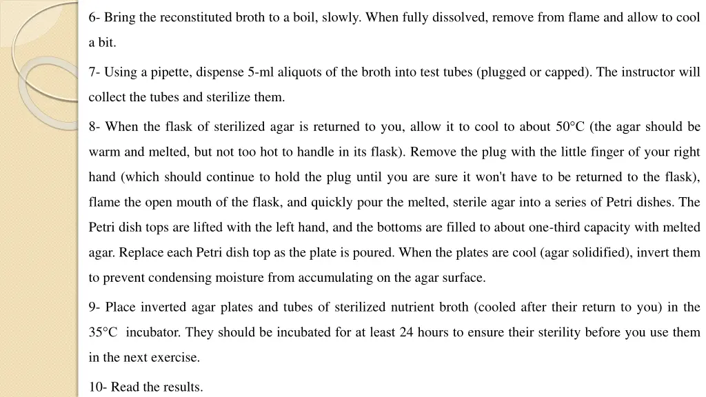 6 bring the reconstituted broth to a boil slowly