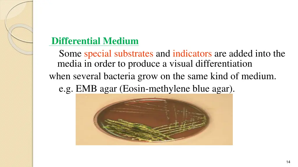 differential medium some special substrates