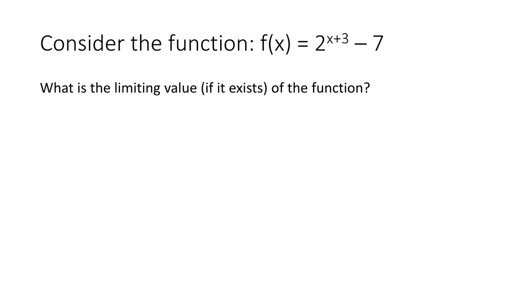 consider the function f x 2 x 3 7 1