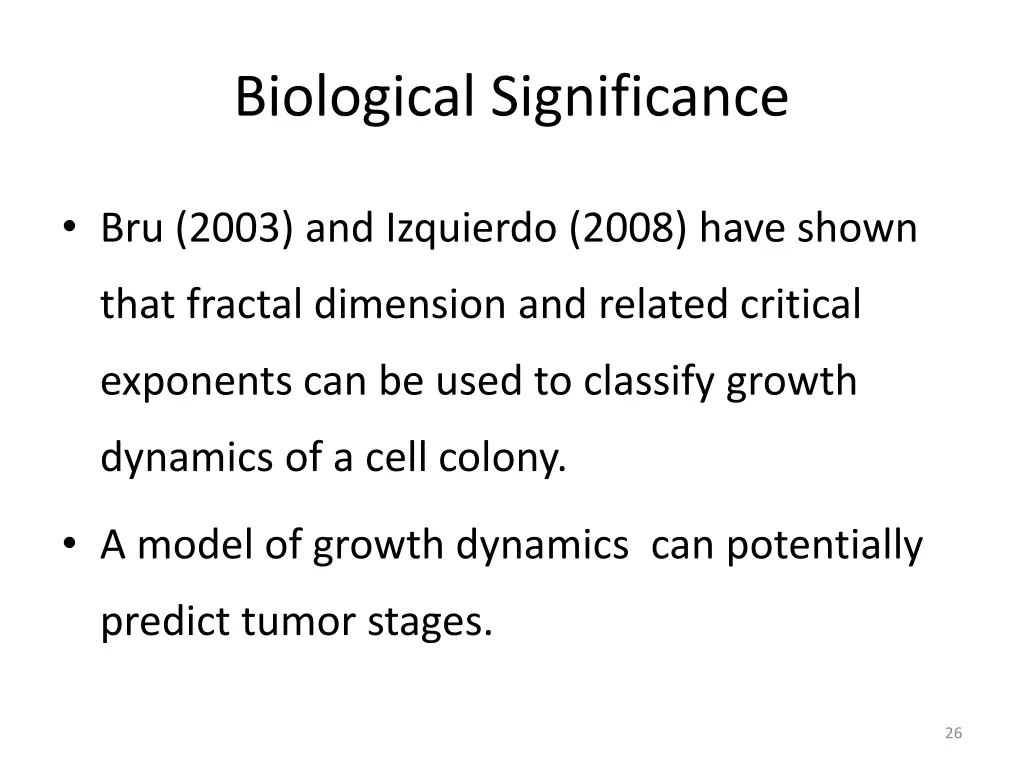 biological significance