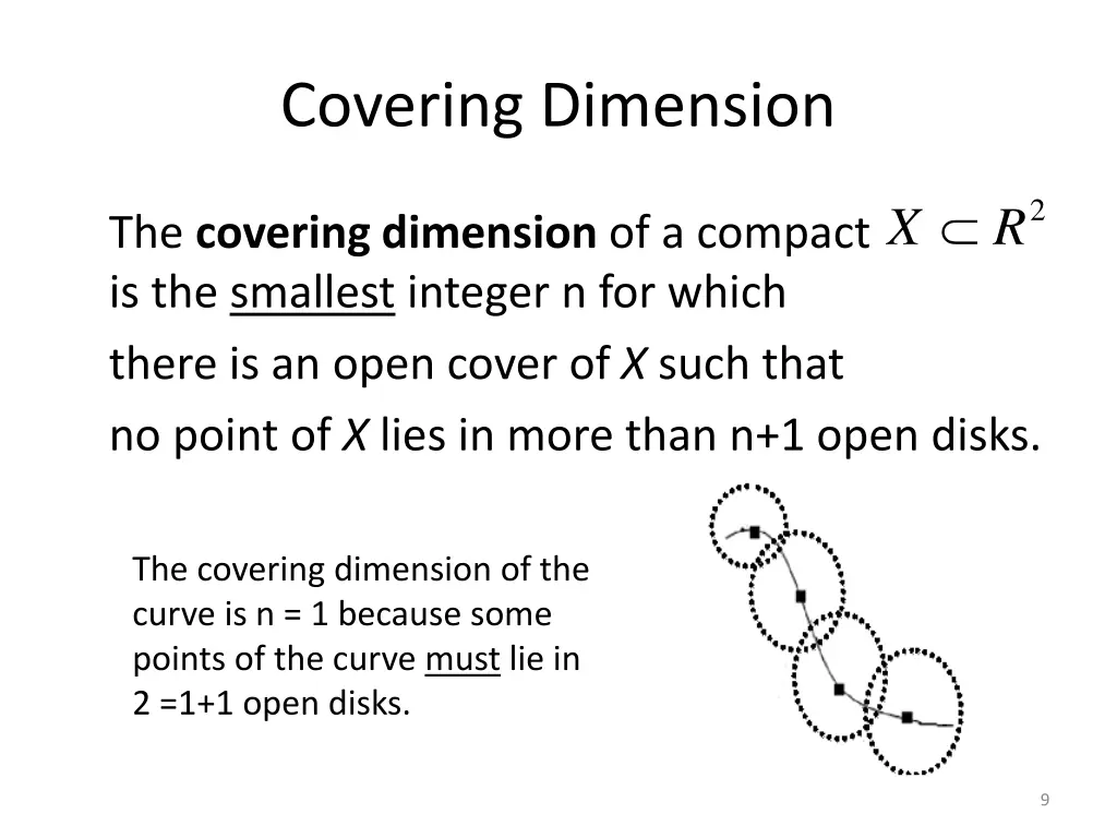 covering dimension