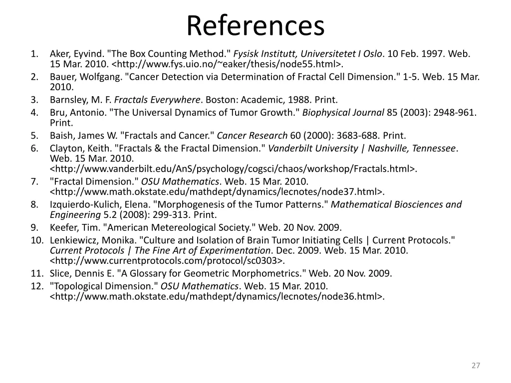 references