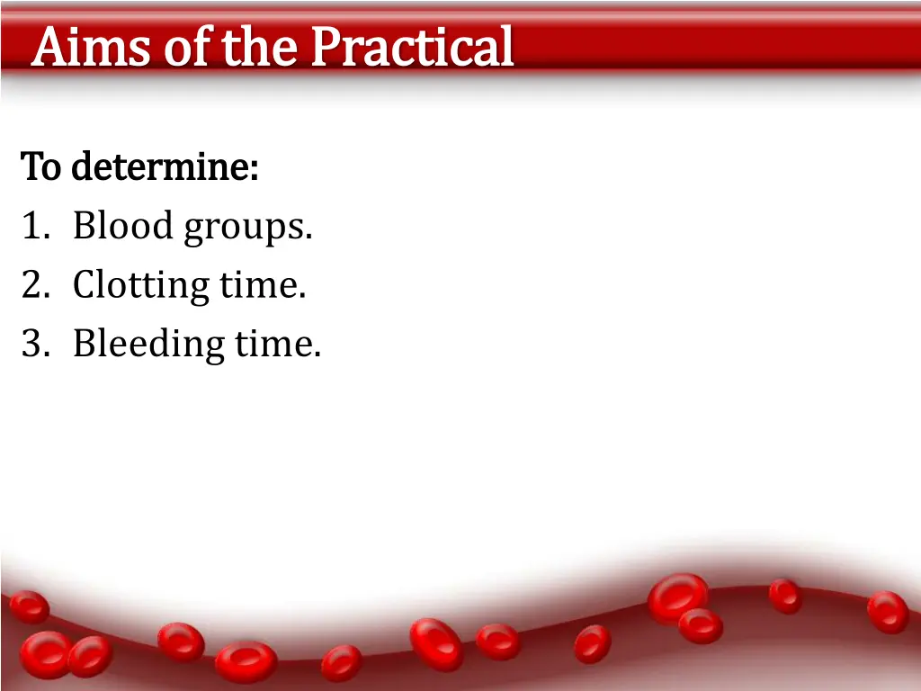aims of the practical aims of the practical