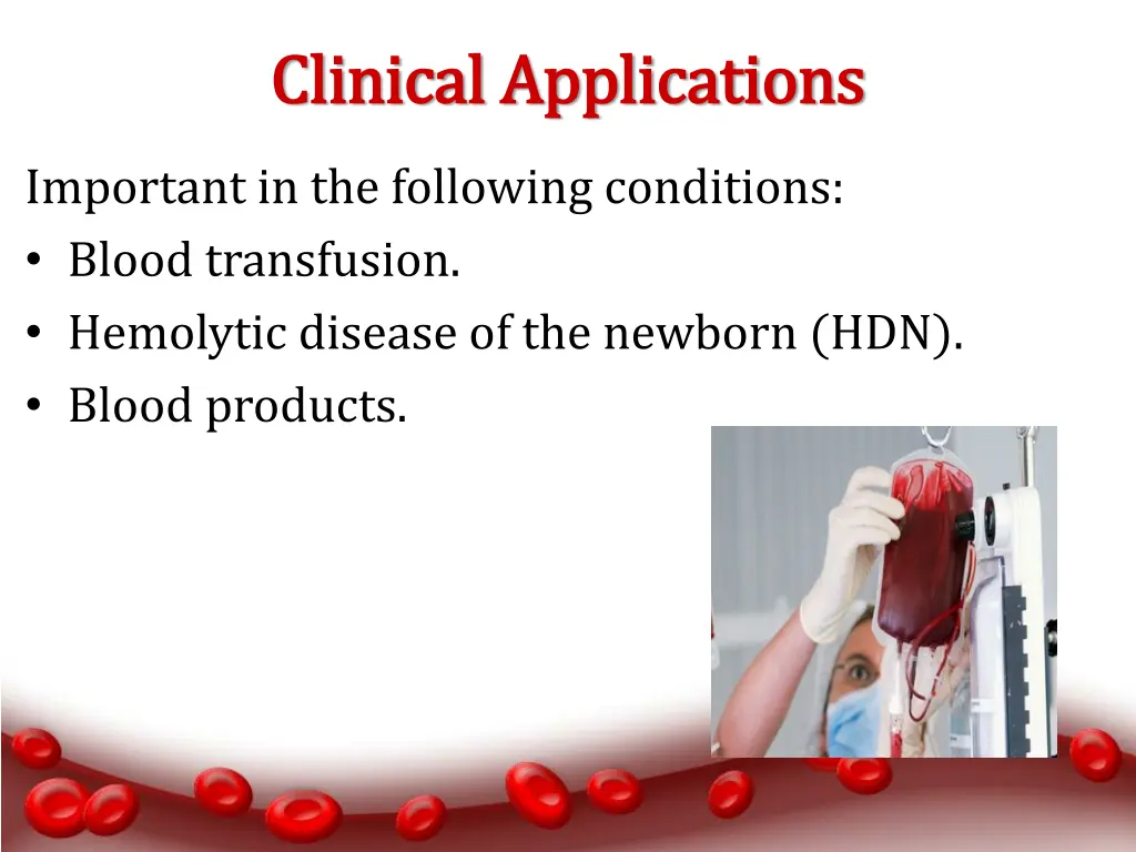 clinical applications clinical applications