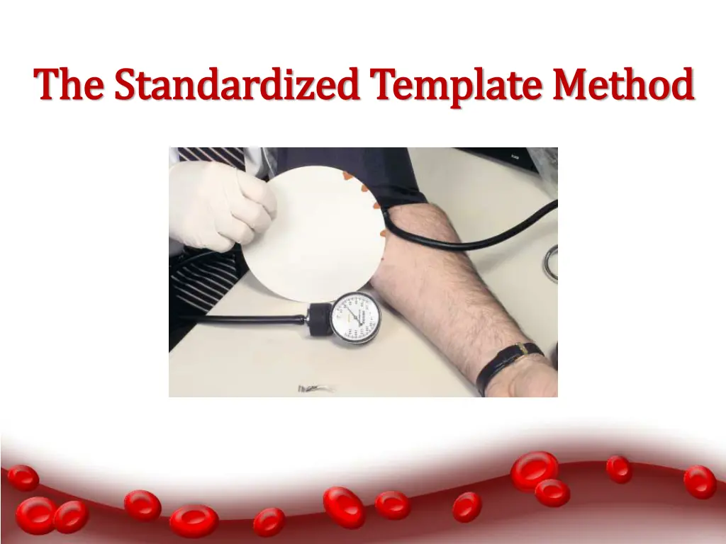 the standardized template method the standardized 1