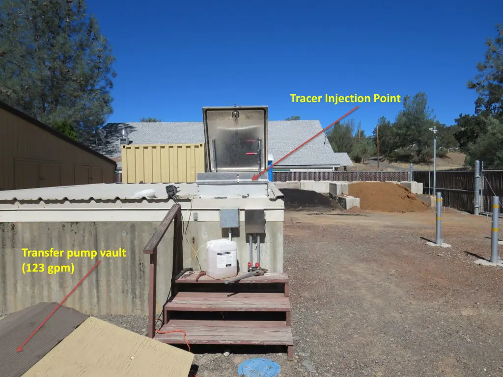 tracer injection point