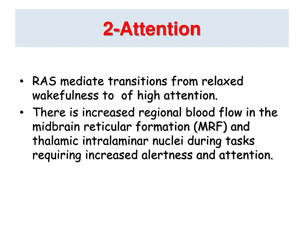 2 attention