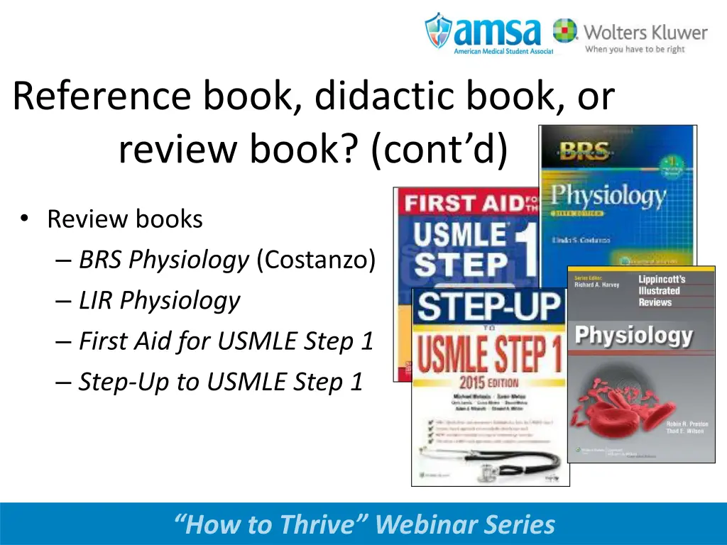 reference book didactic book or review book cont d