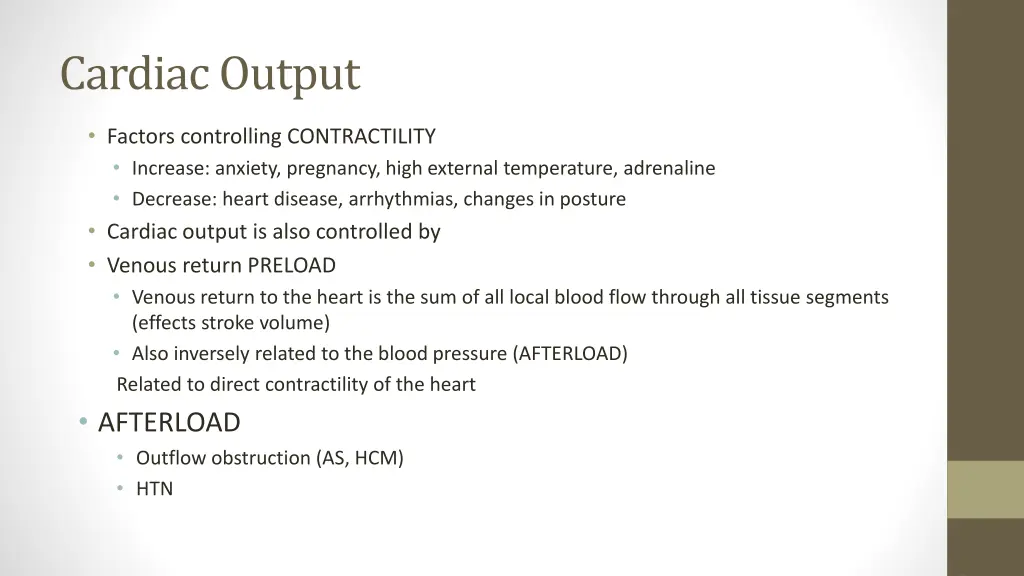 cardiac output 2