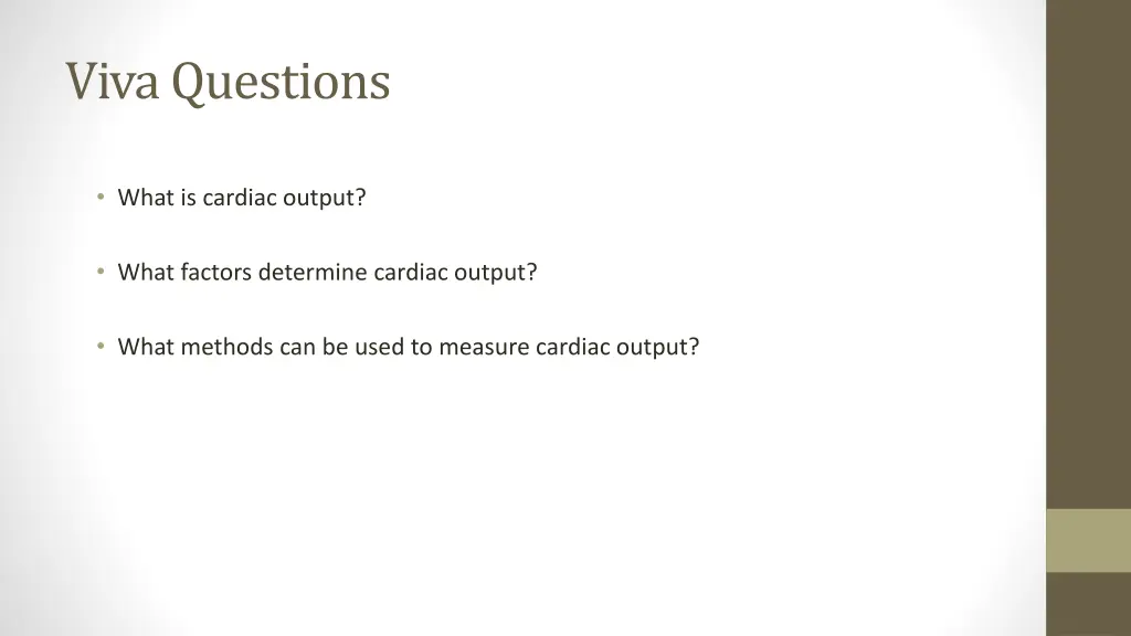 viva questions